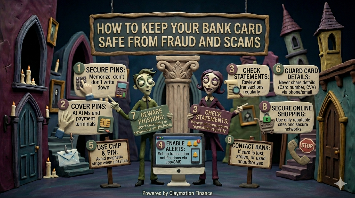 How to Keep Your Bank Card Safe from Fraud and Scams