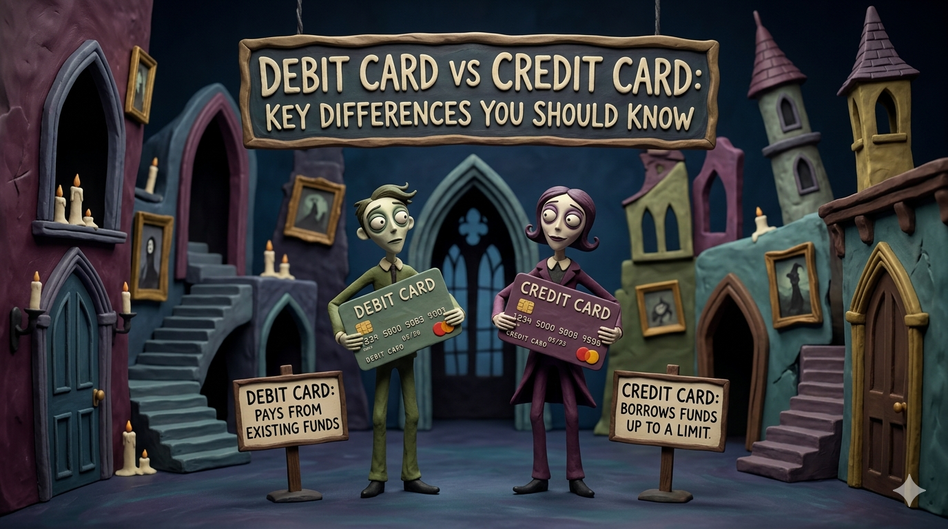 Debit Card vs Credit Card: Key Differences You Should Know
