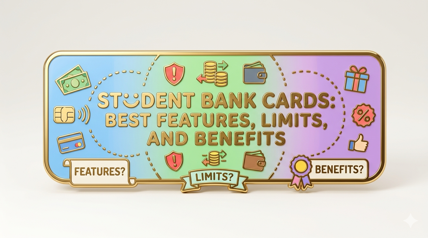 Student Bank Cards: Best Features, Limits, and Benefits