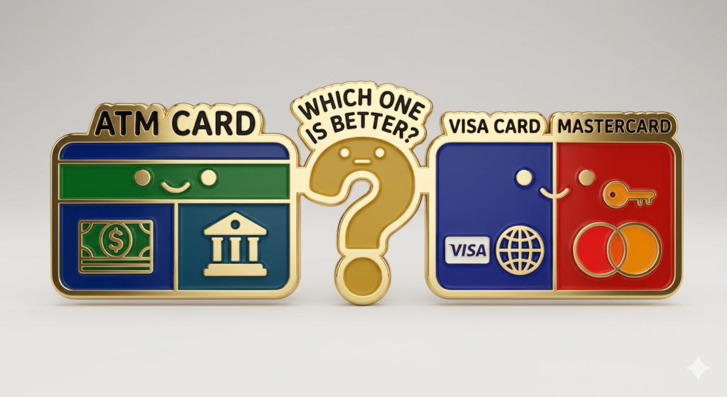 ATM Card vs Visa Card vs Mastercard: Which One Is Better?