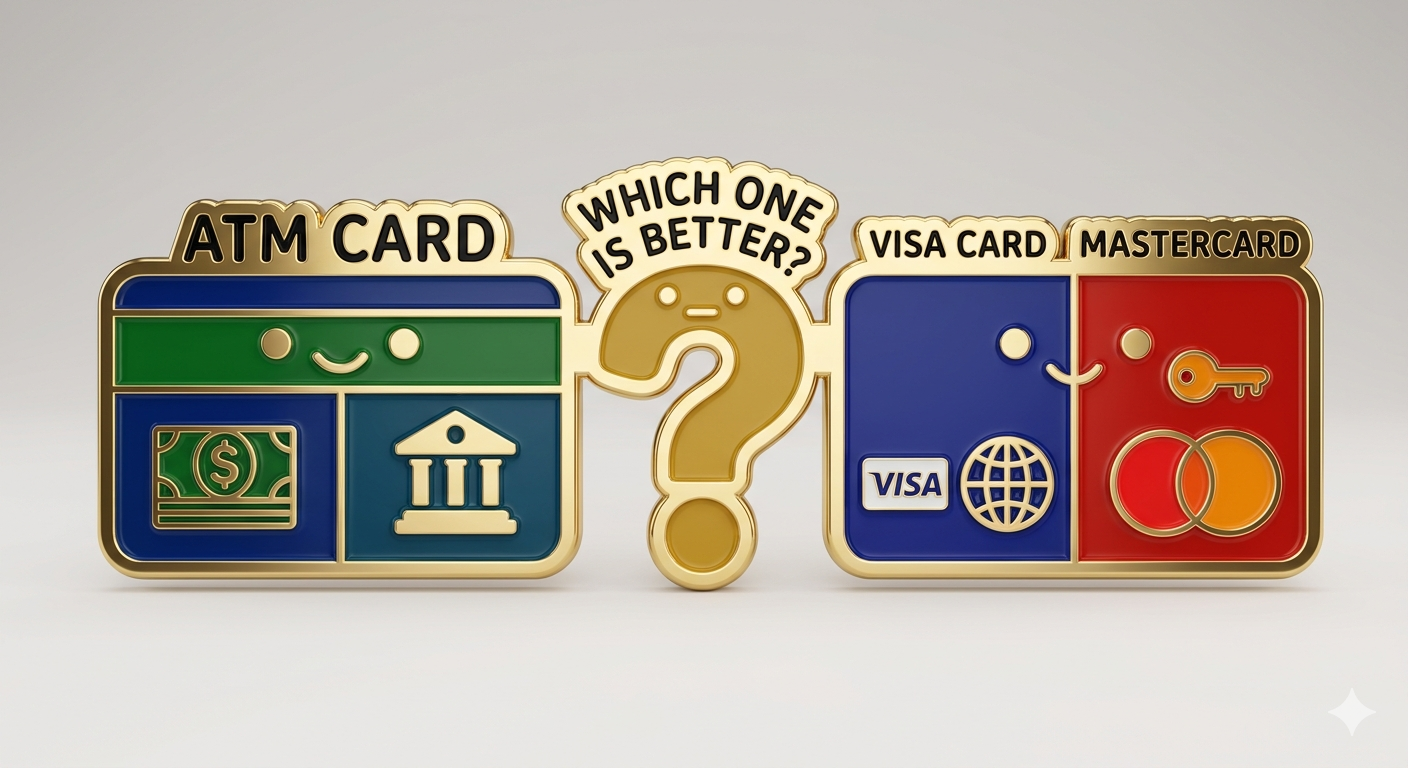 ATM Card vs Visa Card vs Mastercard: Which One Is Better?