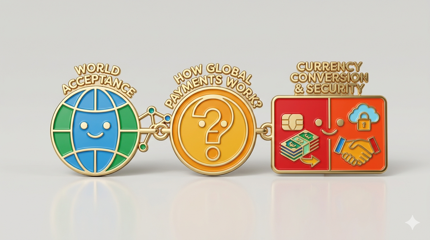 How International Bank Cards Work for Foreign Payments